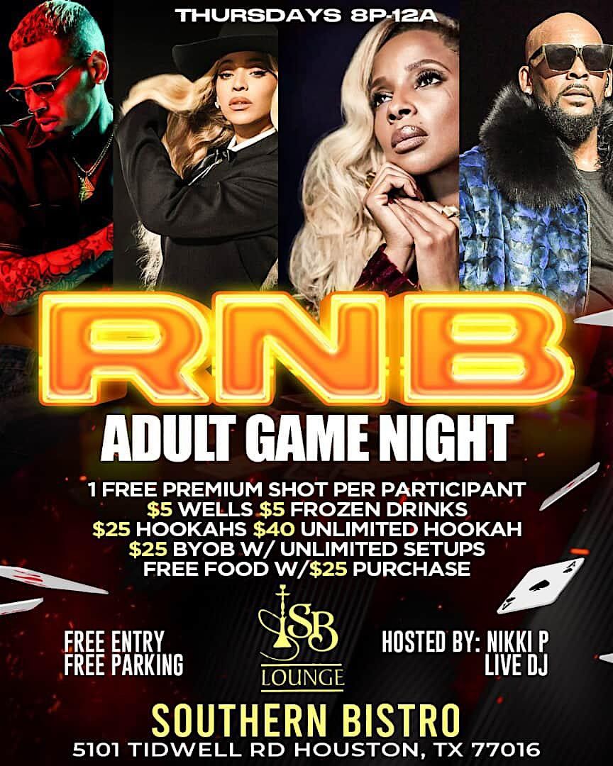 RNB Adult Game Night