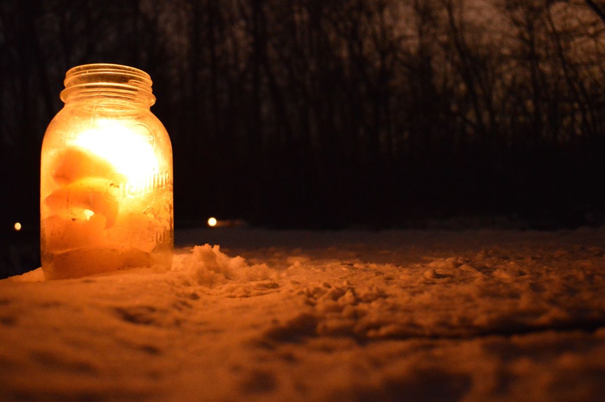 Valentine\u2019s Luminary Night Hike