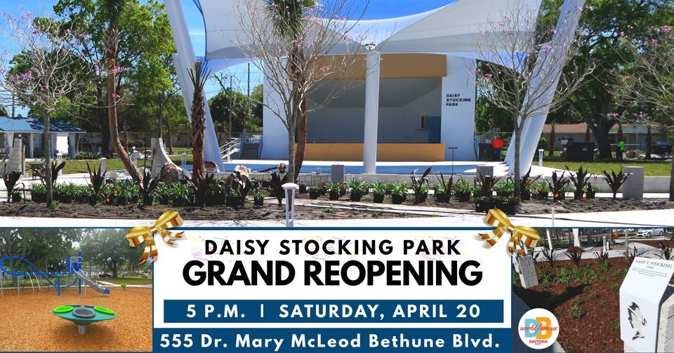 Daisy Stocking Park Grand Reopening