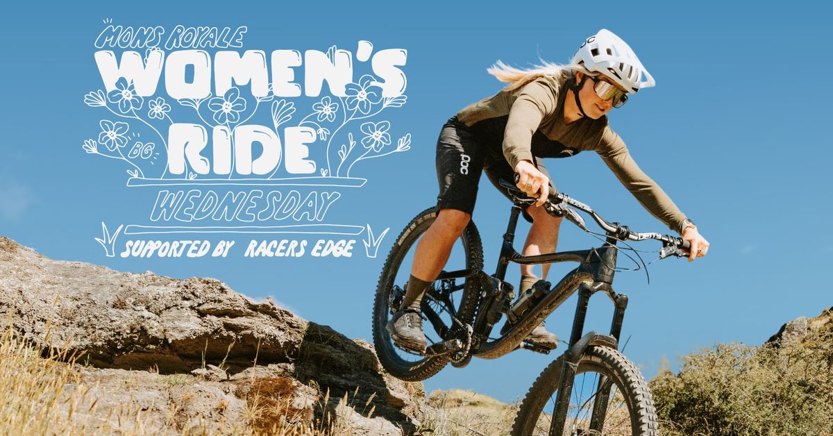 Mons Royale Women's Ride Wednesday, supported by Racers Edge