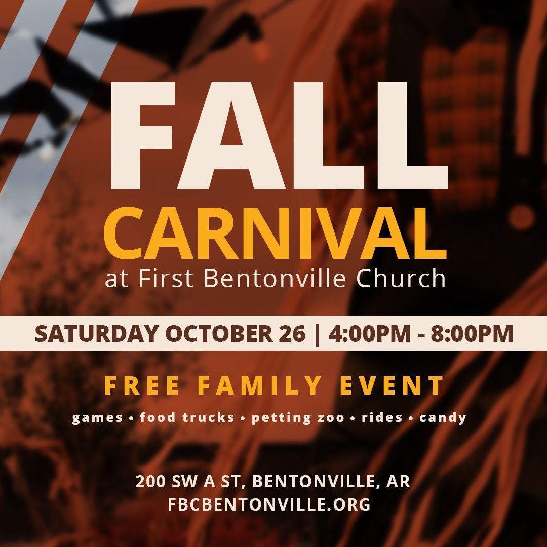 Fall Carnival at First Bentonville Church