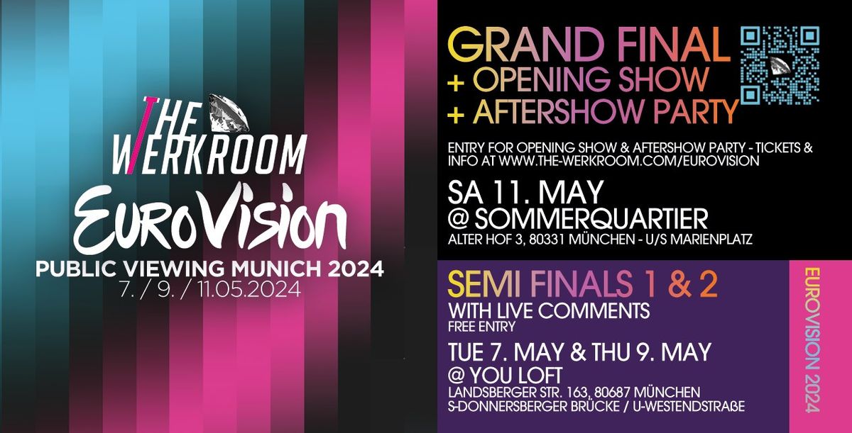 The Werkroom: Eurovision Public Viewing Munich 2024 - GRAND FINAL