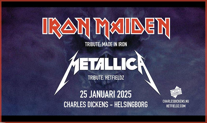 TRIBUTE TO METALLICA & IRON MAIDEN - THE HETFIELDZ | MADE IN IRON