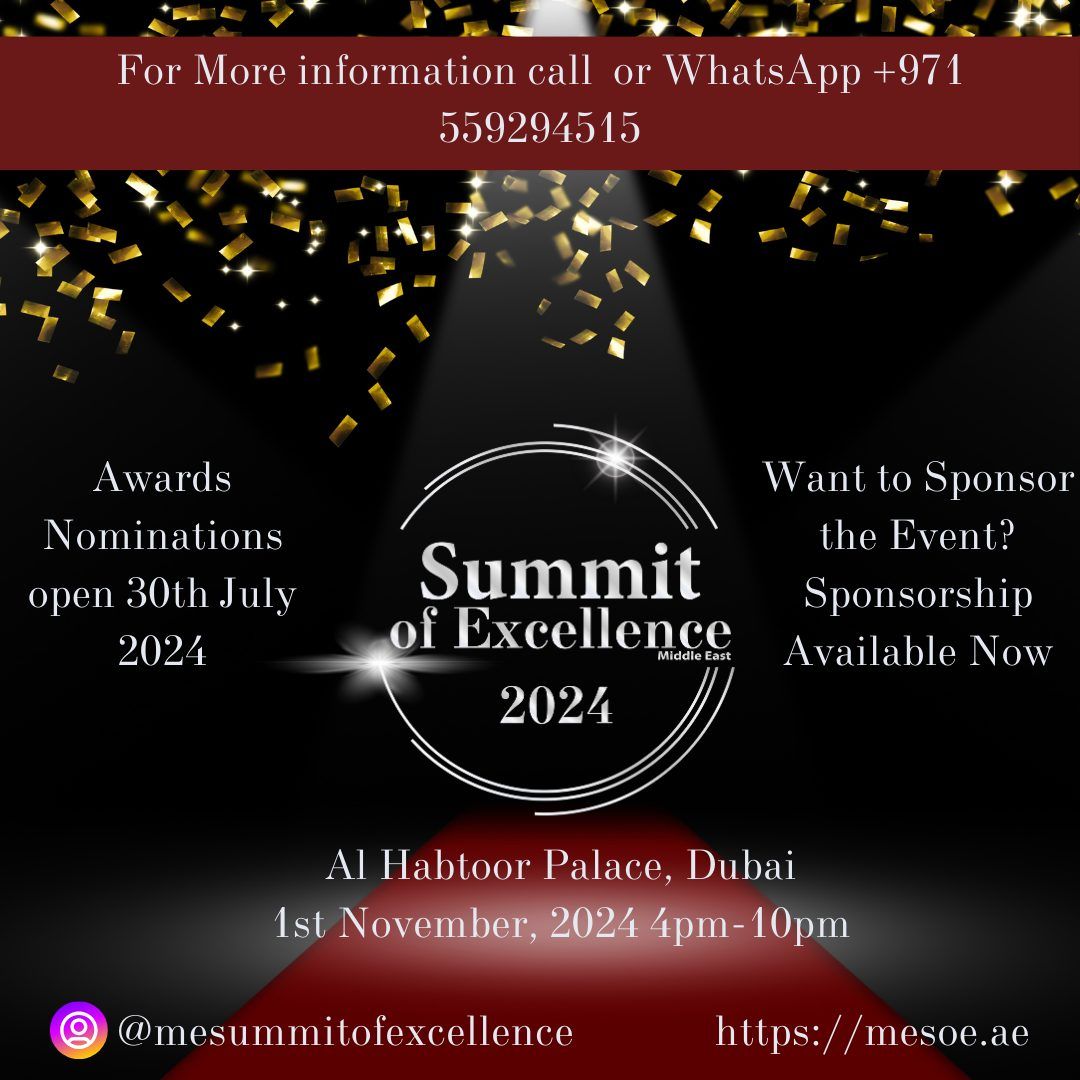 Middle East Summit of Excellence 2024