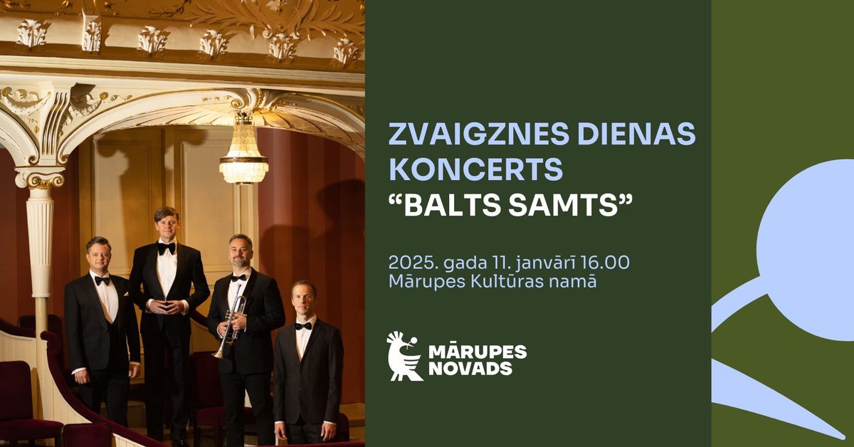 Zvaigznes dienas koncerts \u201cBalts samts\u201d M\u0101rup\u0113