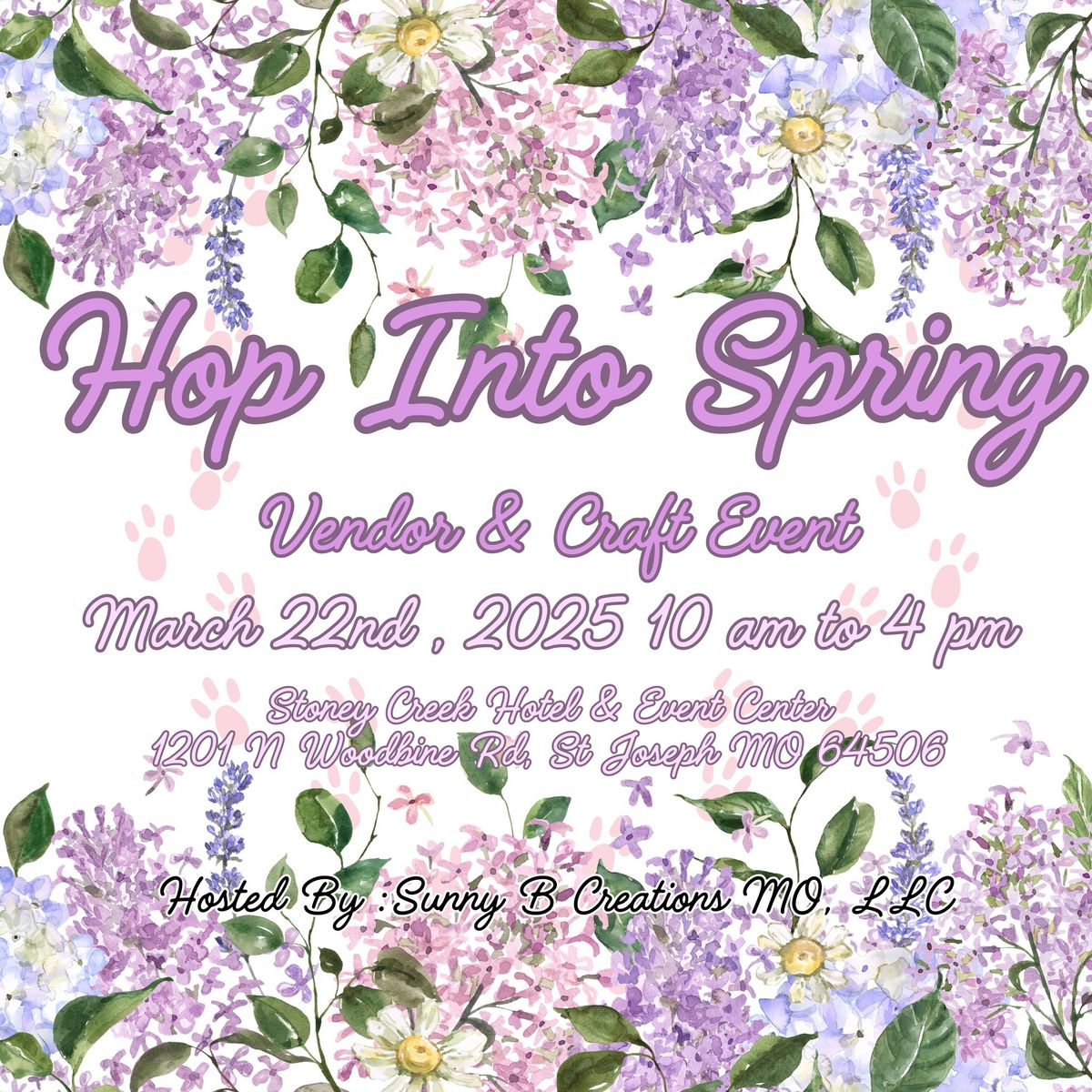 Hop Into Spring: Vendor and Craft Show