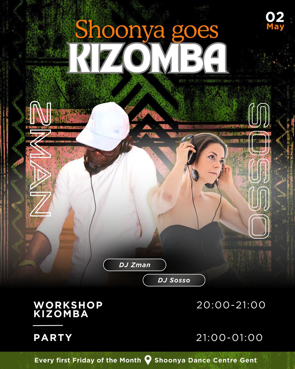 Shoonya goes Kizomba - May edition with DJ Zman & DJ Sosso