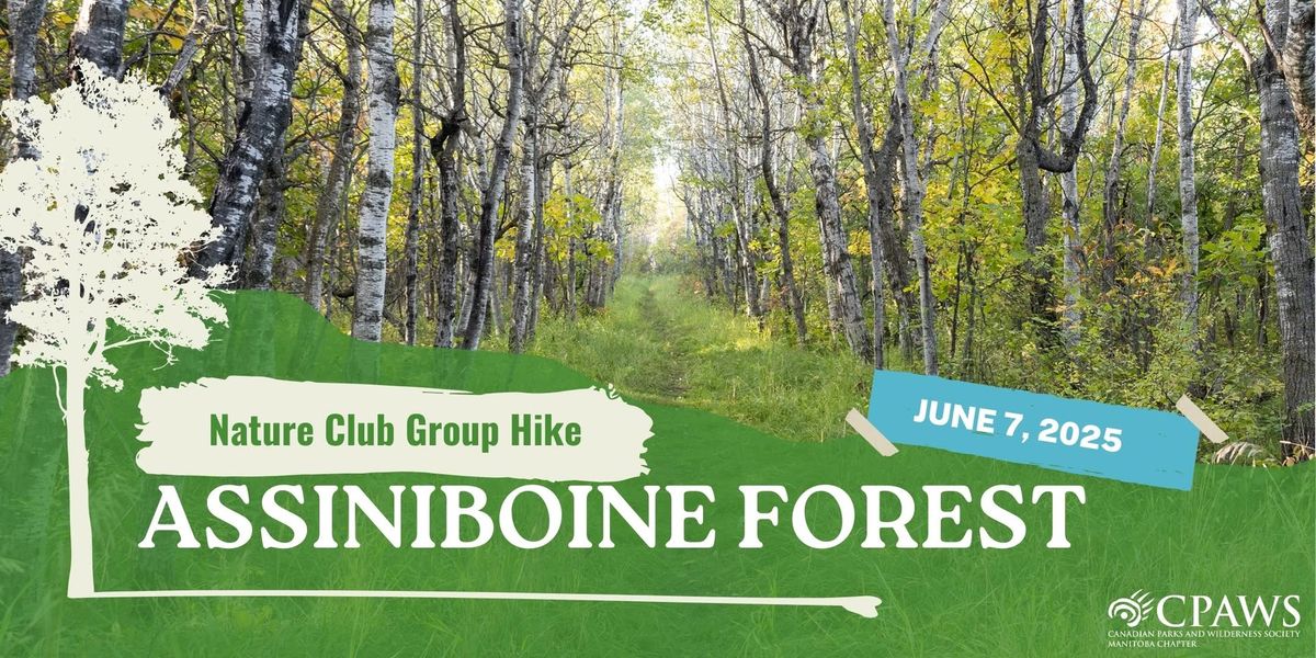 Group Hike in Assiniboine Forest