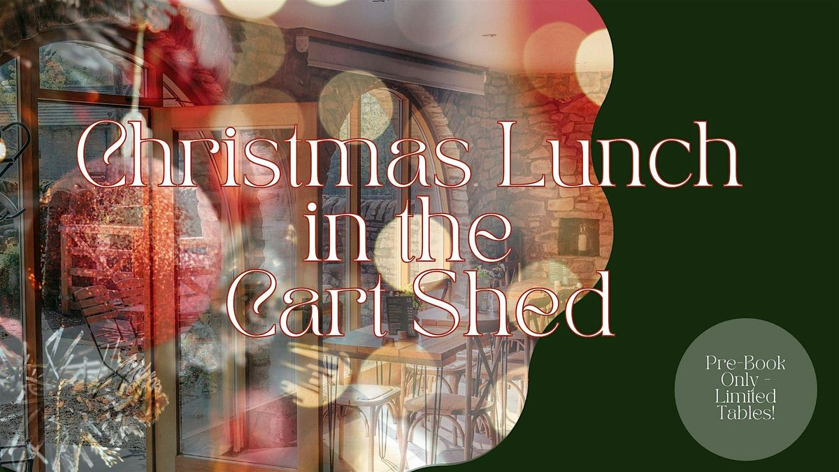 Festive Lunches in the Cart Shed at Browsholme \u2744\ufe0f