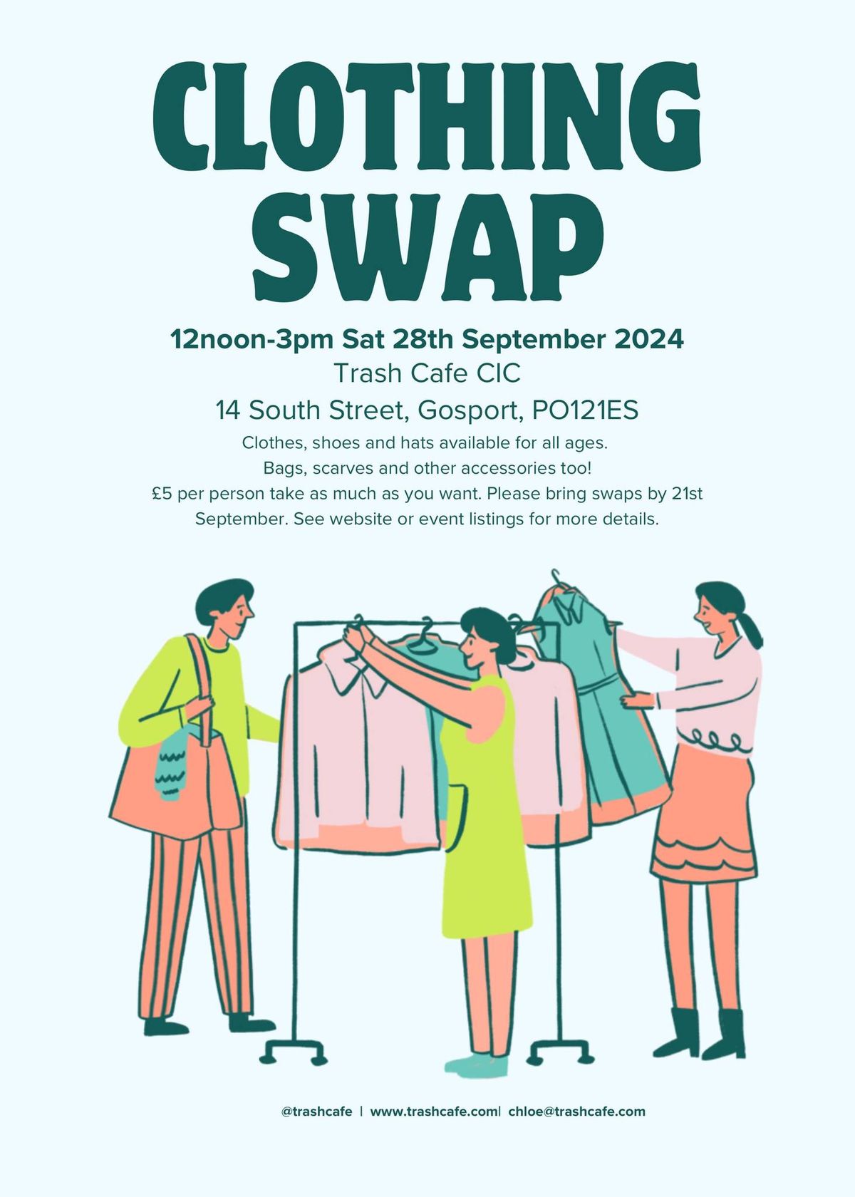 Clothing Swap 28th September 2024