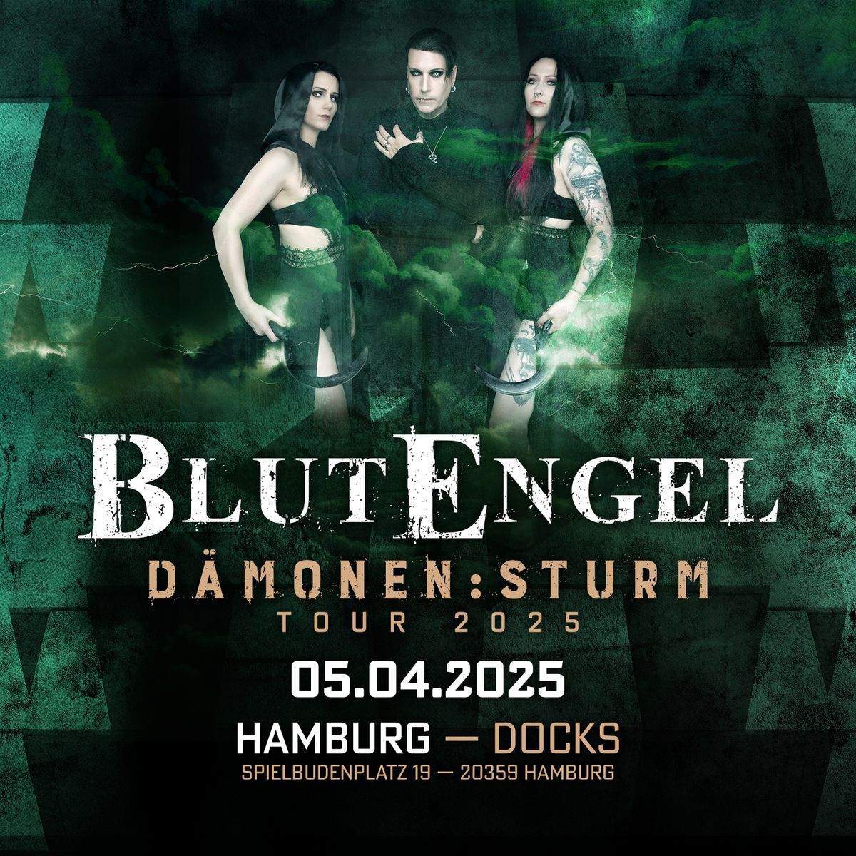 Blutengel - D\u00c4MONEN:STURM Tour - Hamburg