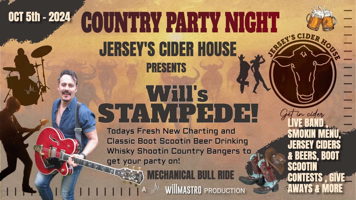 WILL'S STAMPEDE - COUNTRY PARTY NIGHT