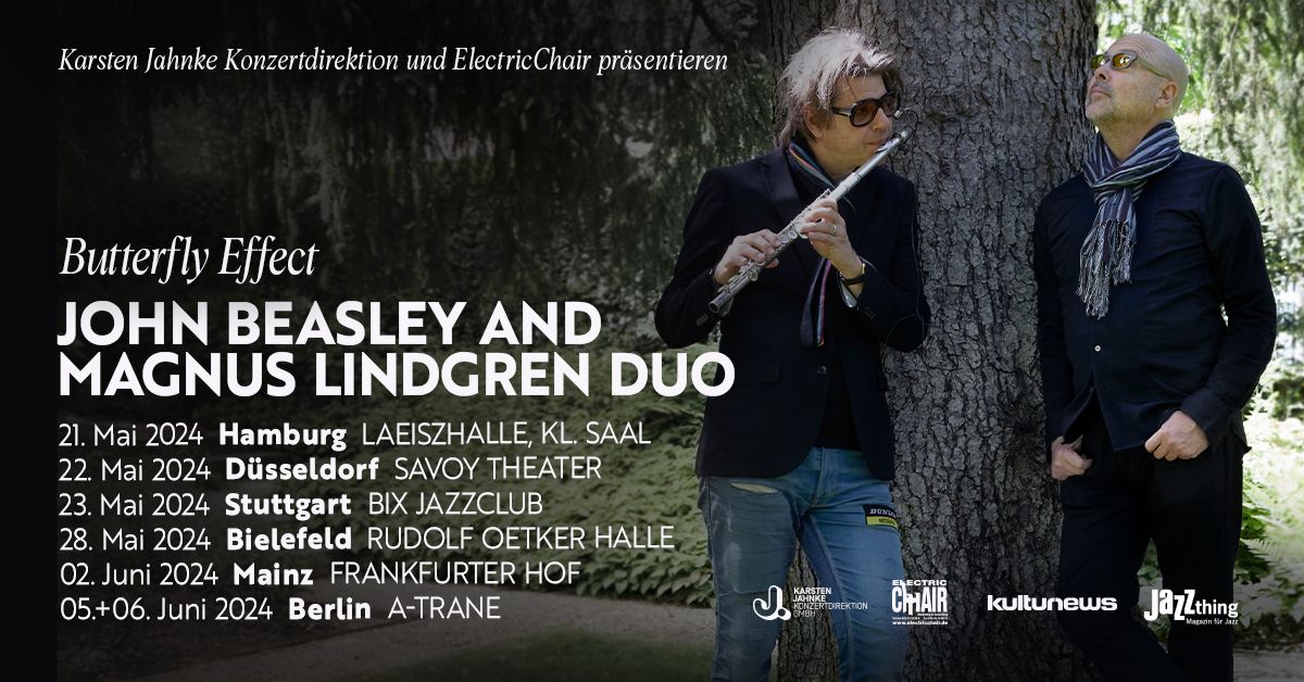John Beasley und Magnus Lindgren Duo | Frankfurter Hof Mainz