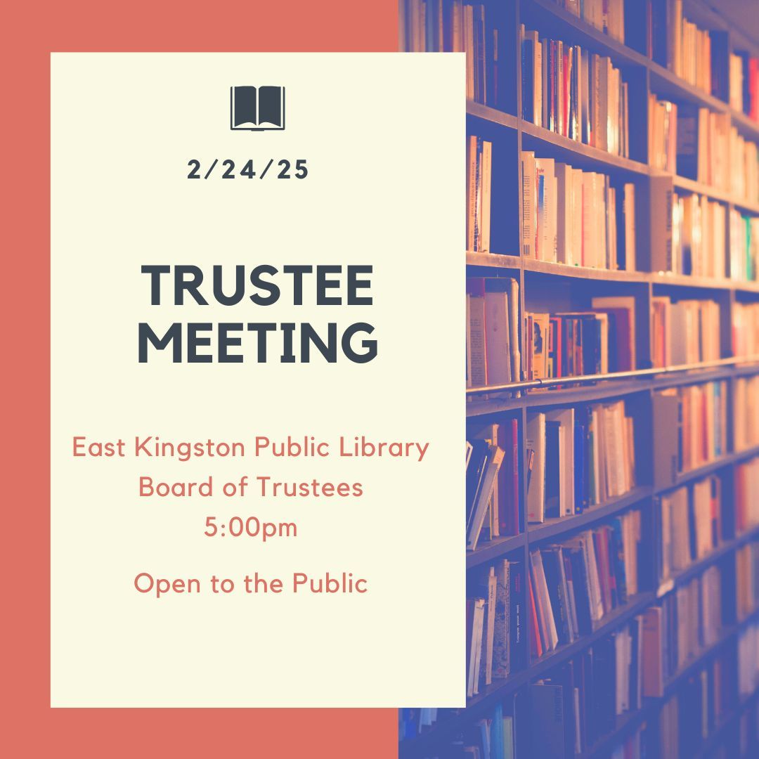 Library Board of Trustees - Public Monthly Meeting