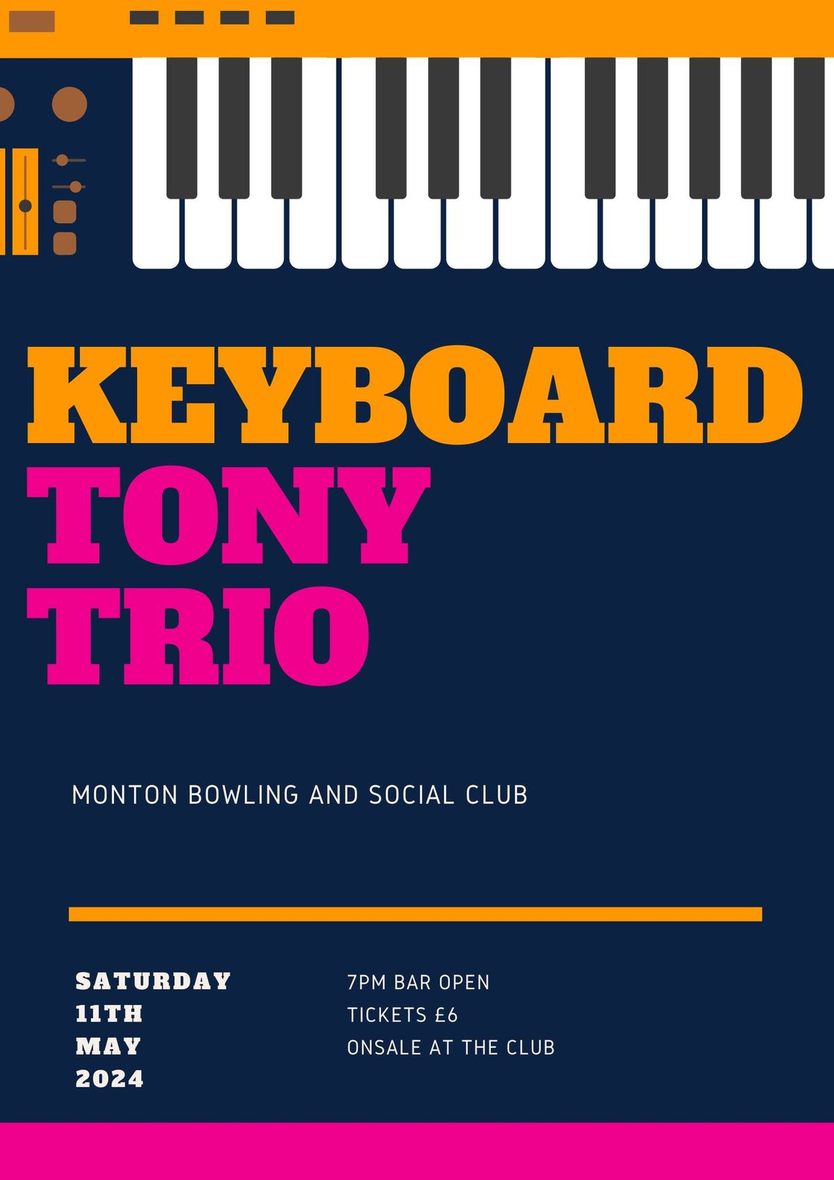 Keyboard Tony Trio