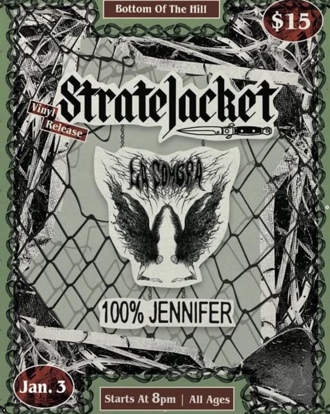 StrateJacket ~ La Sombra ~ 100% Jennifer