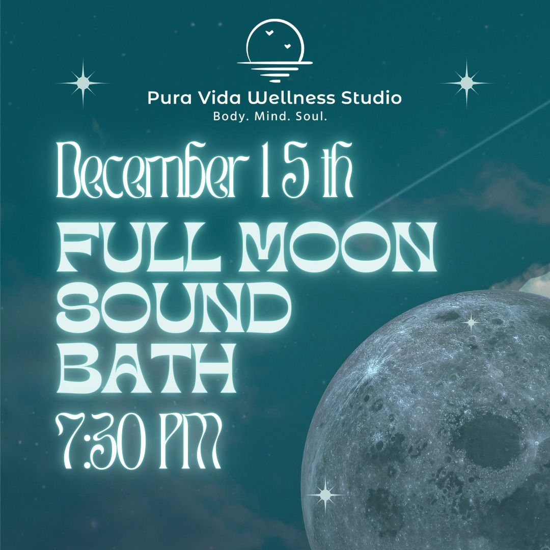 Full Moon Sound Bath