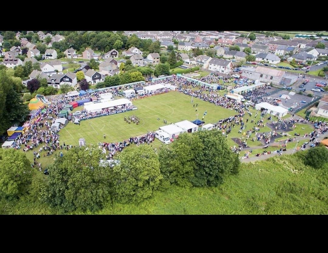 Troon Ladies Circle have a stall at Dundonald Highland Games 