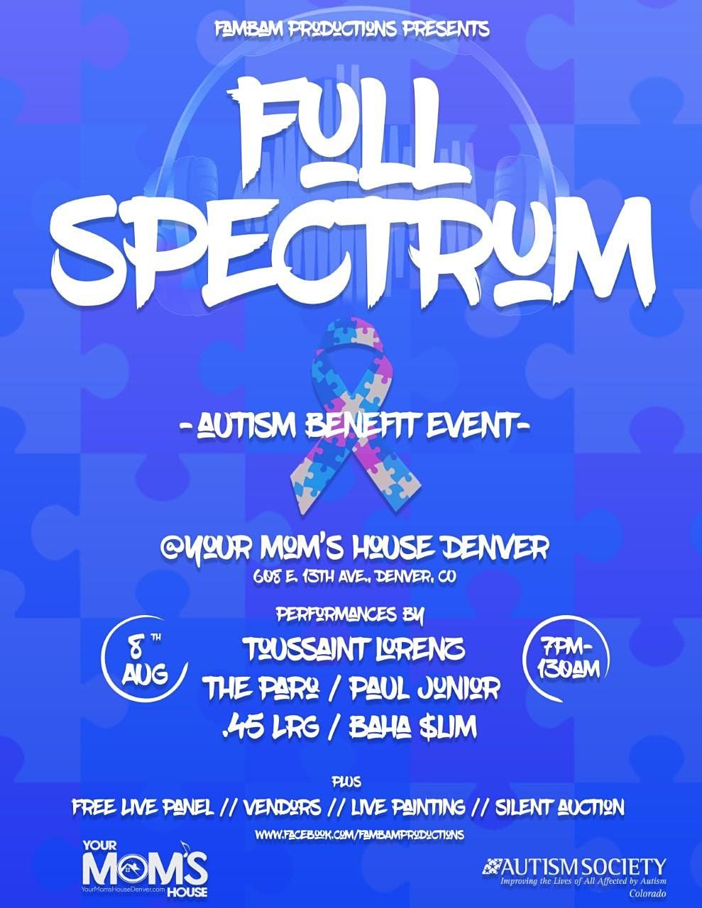 Full Spectrum: Autism Benefit Event