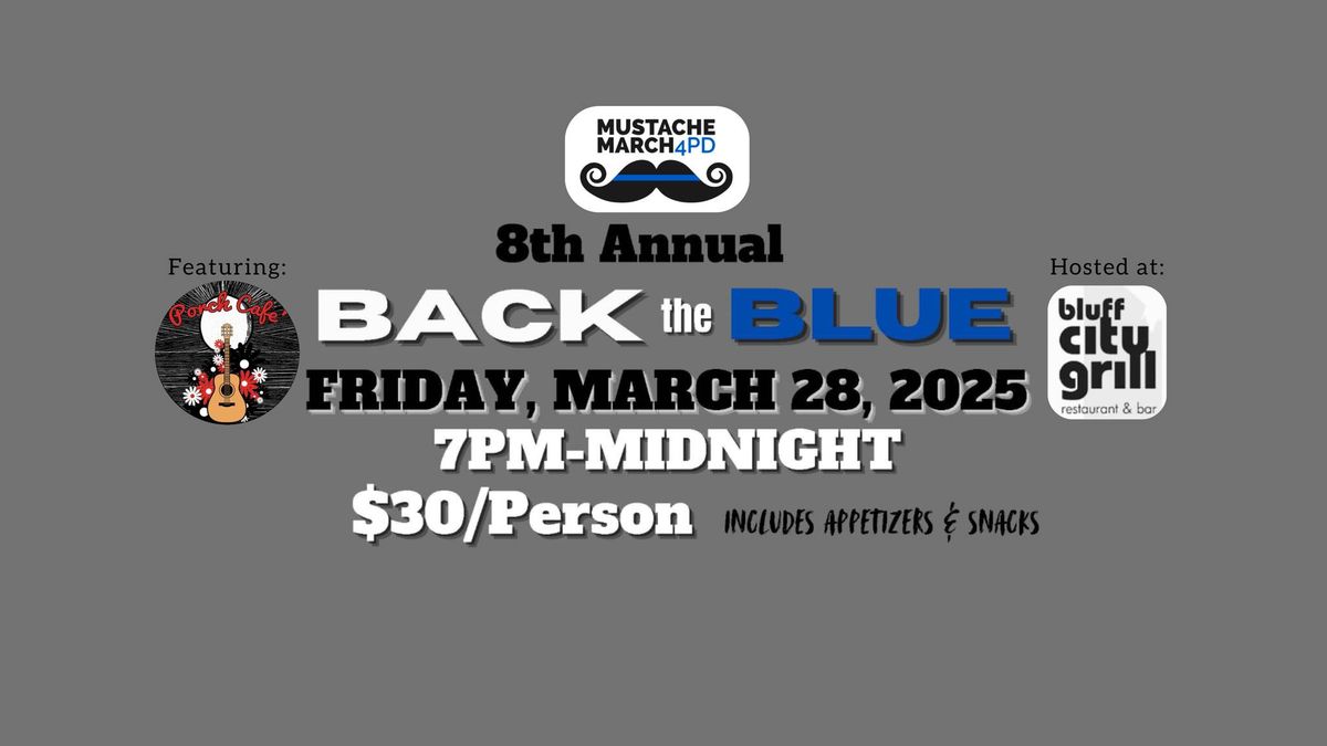 8th Annual Back the Blue MM4PD Event