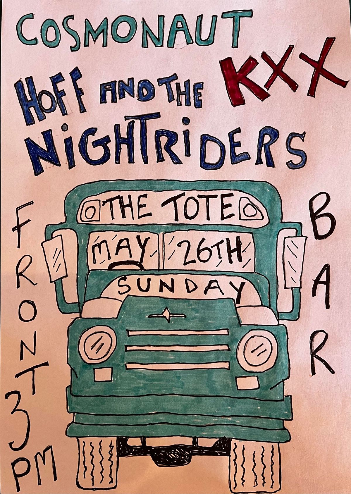 Ratfestation! The Tote, Front Bar, Free Entry.