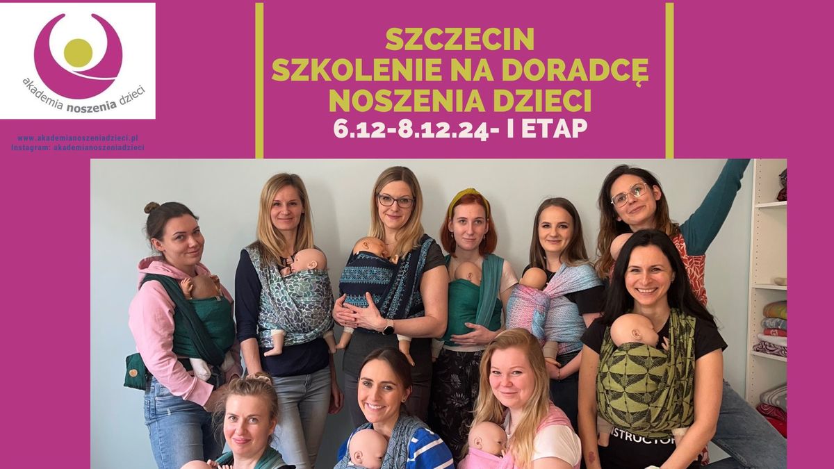 Szczecin. Szkolenie na doradc\u0119 noszenia dzieci