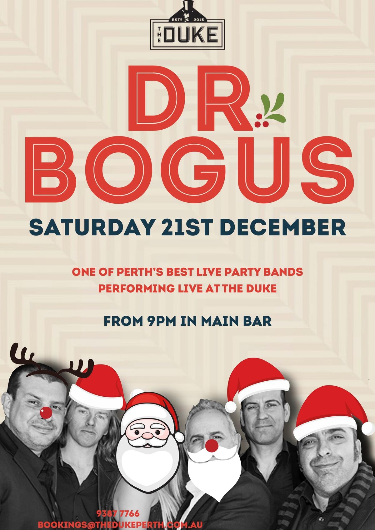 Dr Bogus - Live at The Duke Bar & Bistro