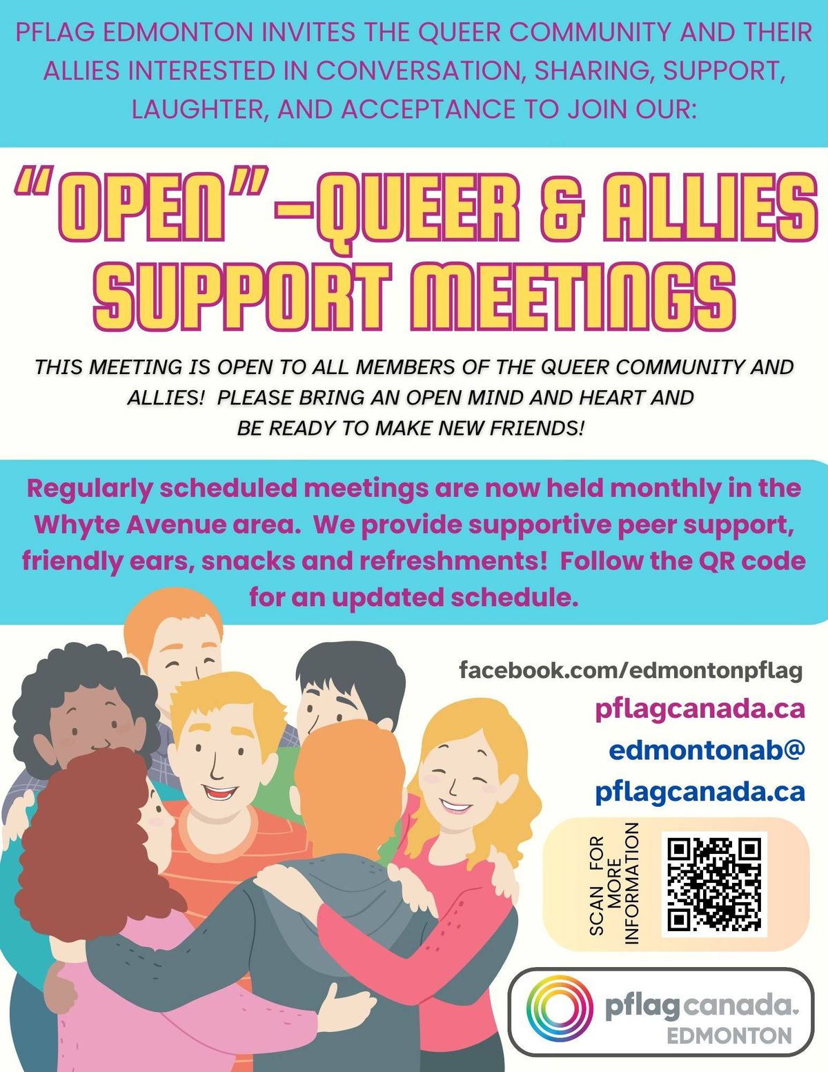 "Open to All" Queer & Allies Support & Social Meet-Up!