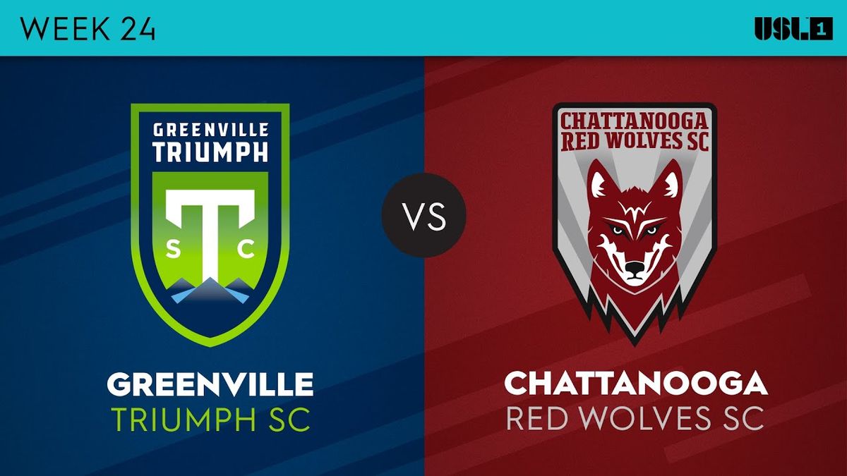 Greenville Triumph at Chattanooga Red Wolves SC at CHI Memorial Stadium