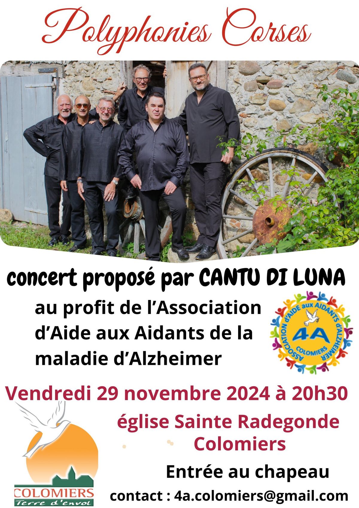 concert au profit de l'association d'aide aux aidants