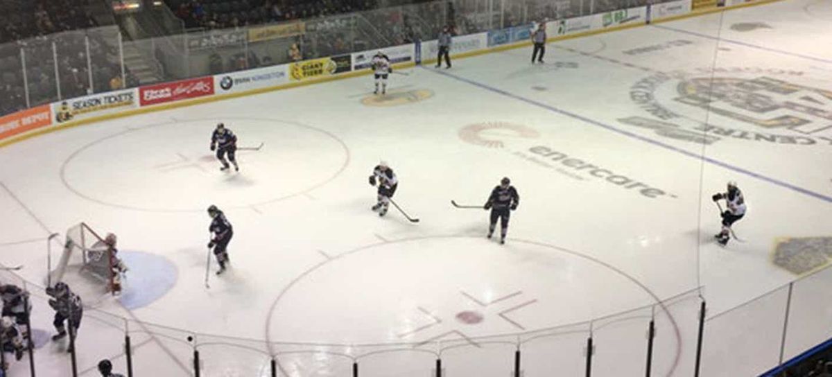Owen Sound Attack at Ottawa 67s