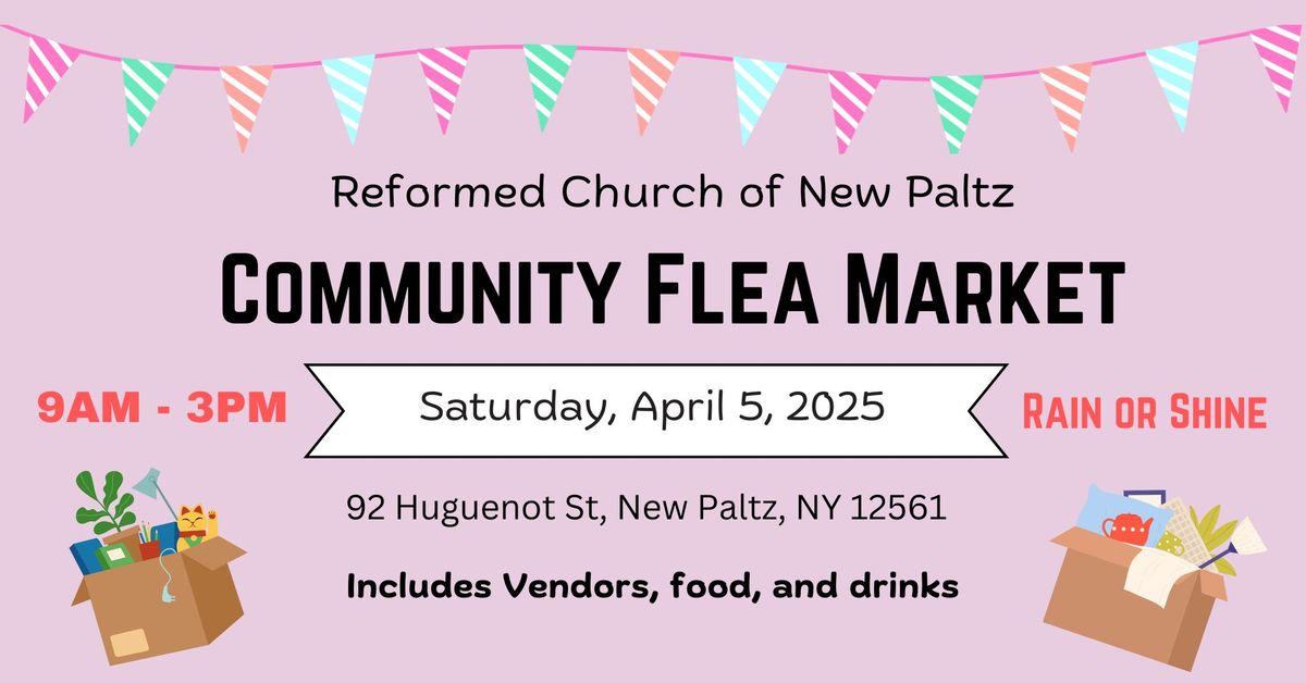 Reformed Church of New Paltz Community Flea Market