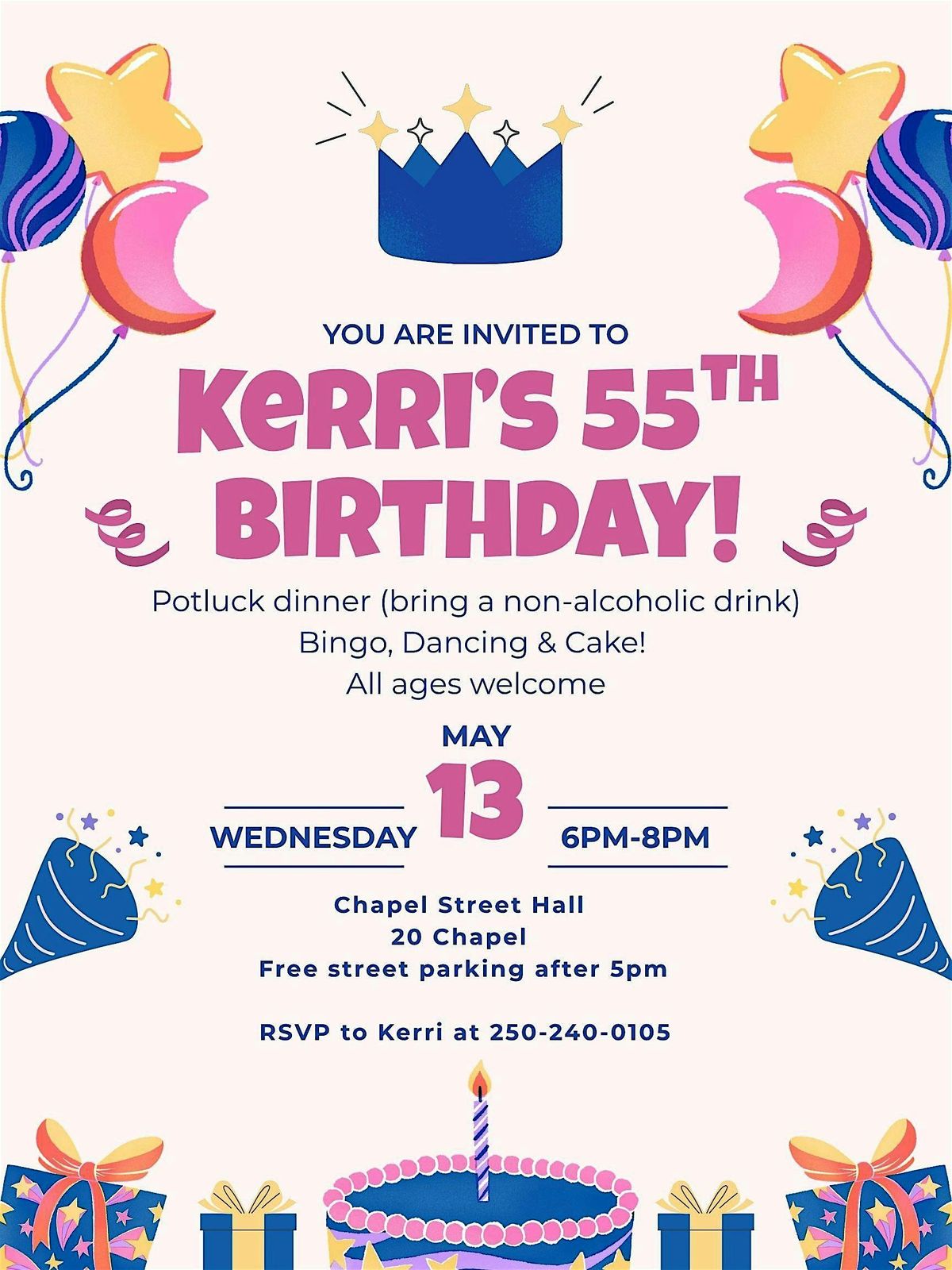 Kerri's 55th B-day!