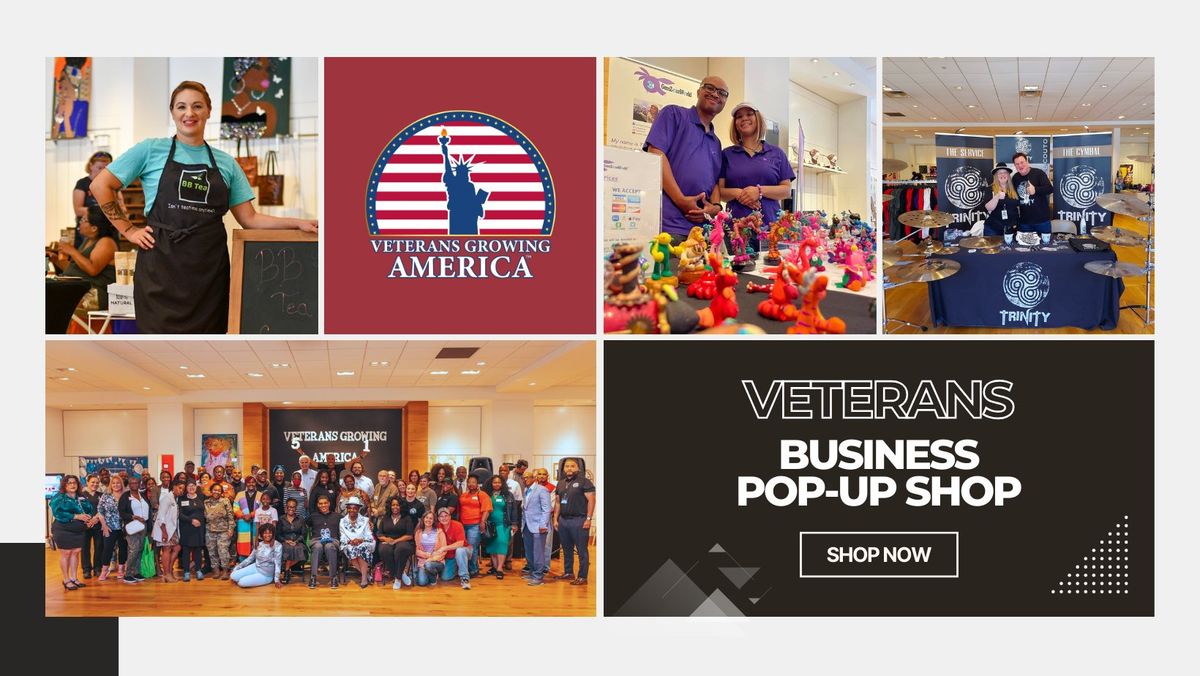 Veterans Growing America Pop-up Shop