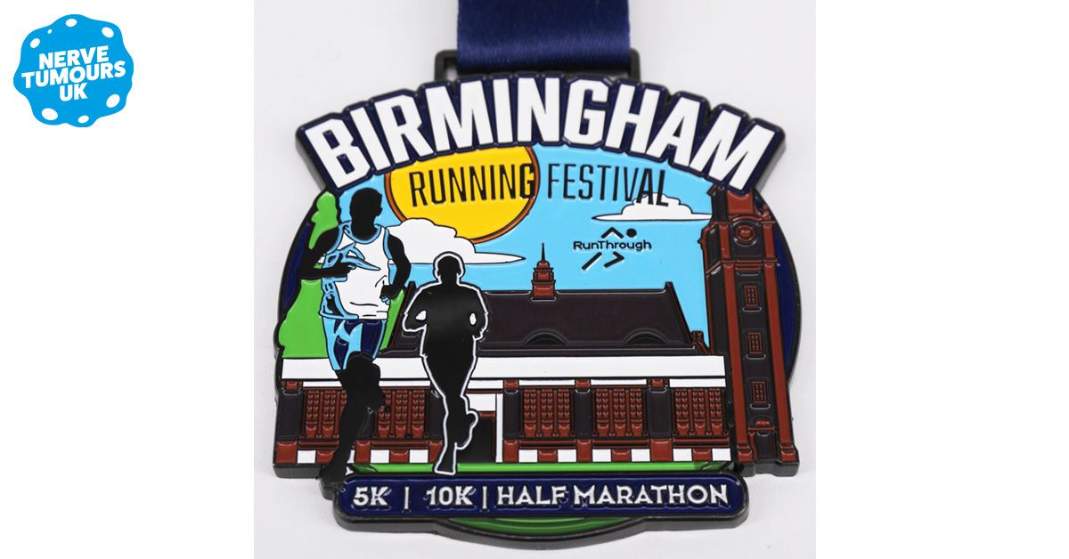 Birmingham Running Festival - Run for the Nerve Tumours UK charity