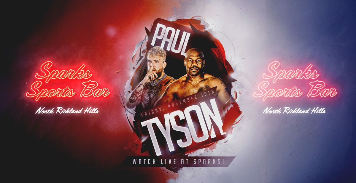 NRH Watch Party for the Mike Tyson vs Jake Paul Fight THIS FRIDAY at 7pm!