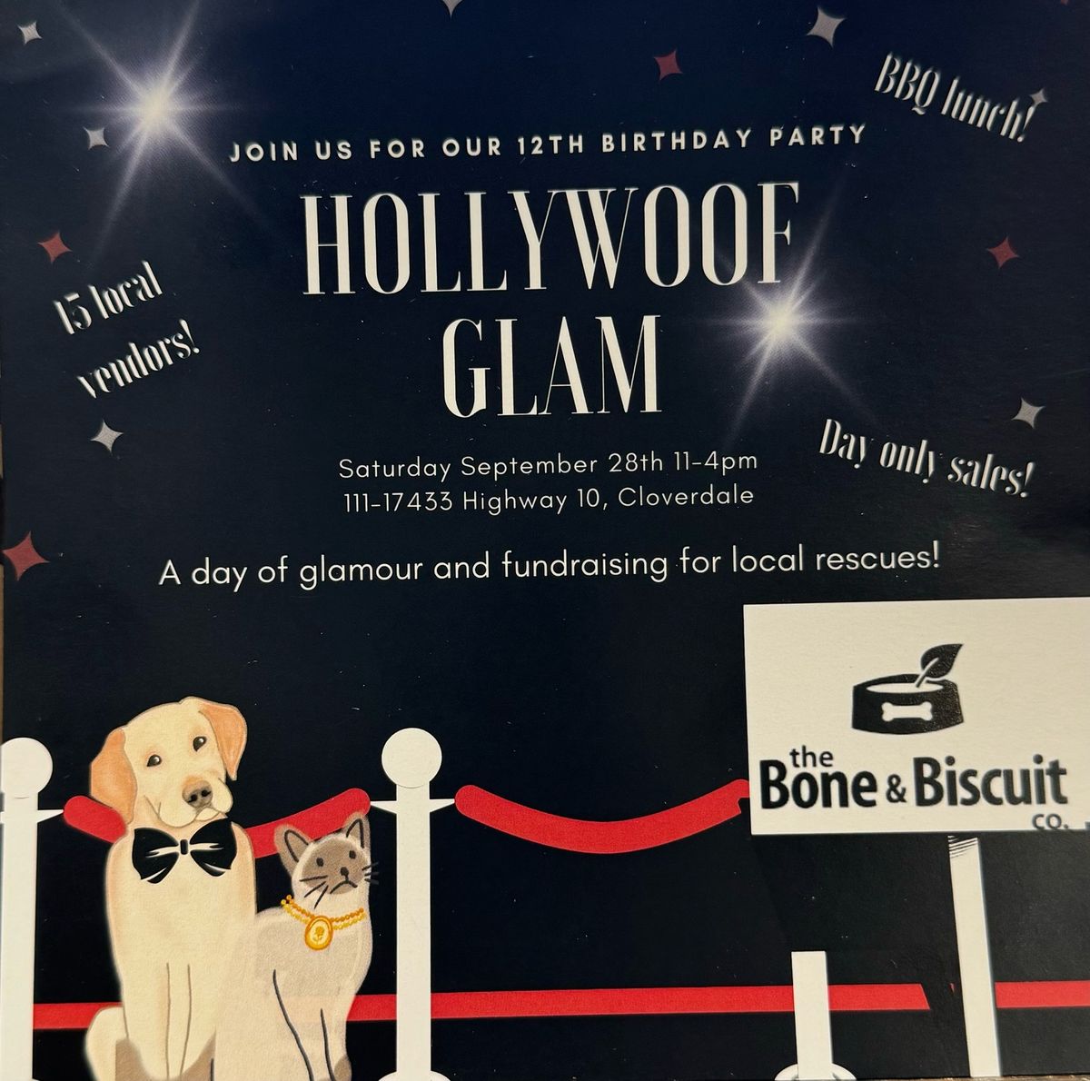 Hollywoof Glamour Fundraiser for Rescue