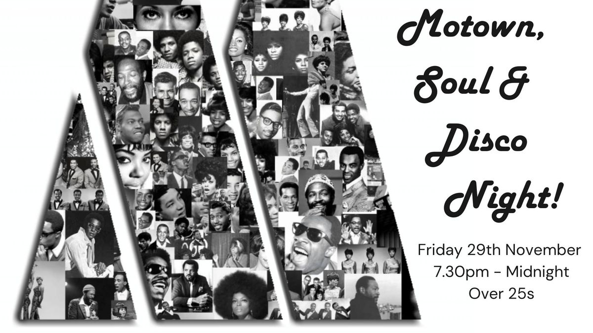 Motown, Soul & Disco Night