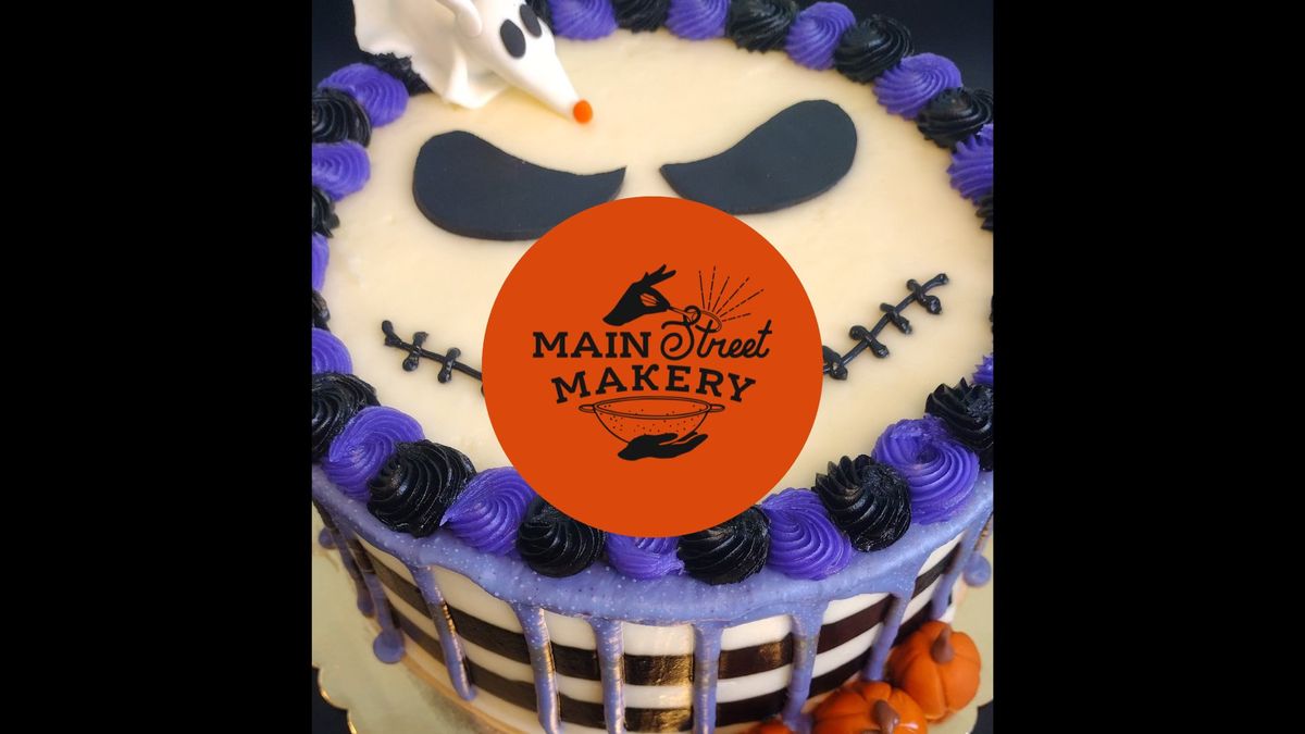 Jack Skellington Cake Decorating