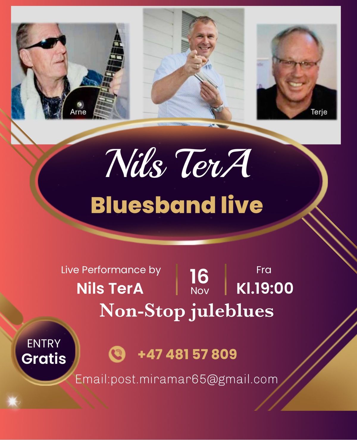 Nils TerA \u2013 Juleblues 16. november