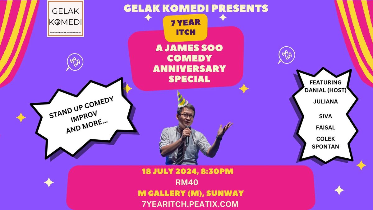 7 Year Itch: A James Soo Comedy Anniversary Special