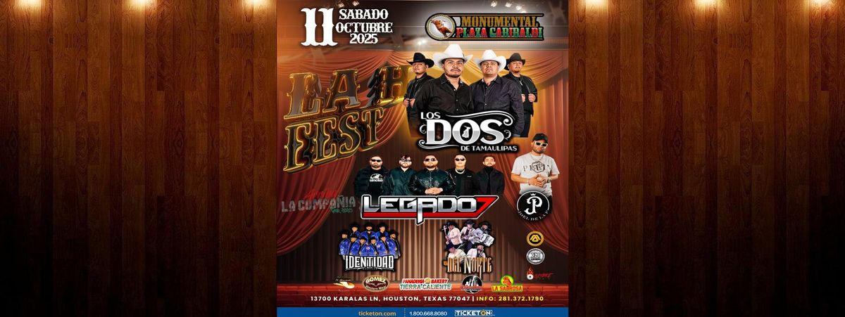 LOS DOS DE TAMAULIPAS, LEGADO 7 & MAS  in Houston