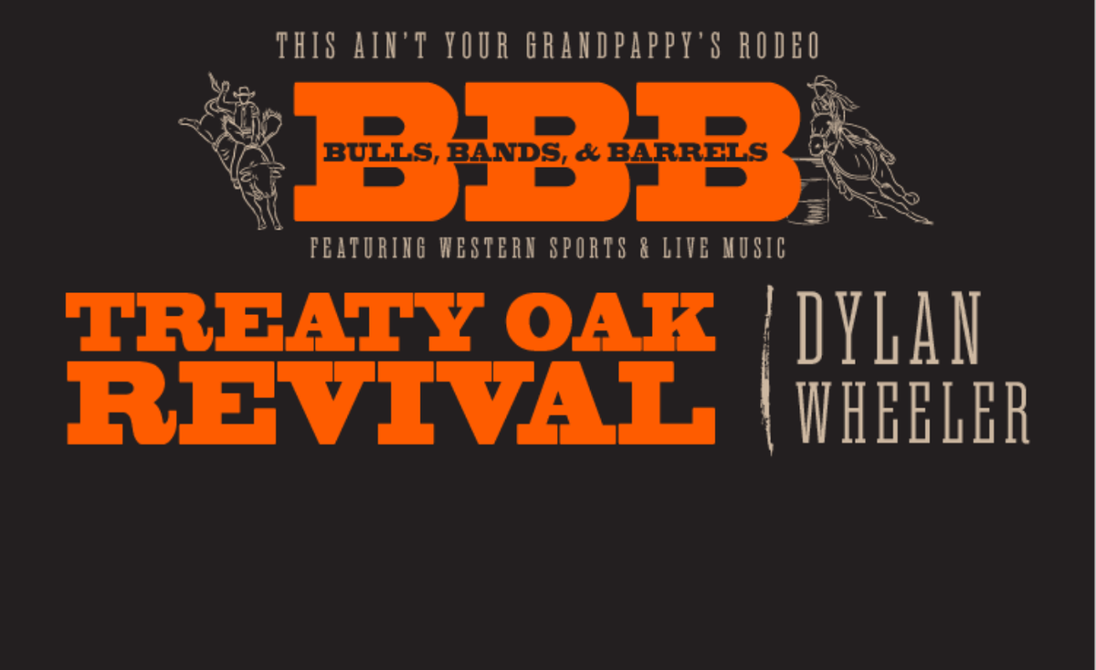 Parking Bulls Bands And Barrels with Treaty Oak Revival and Dylan Wheeler