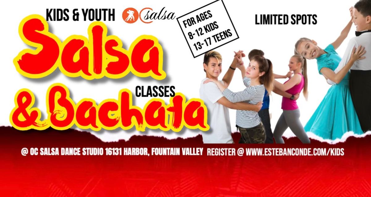 NEW Kids & Teens Salsa Bachata Classes @OC Salsa 