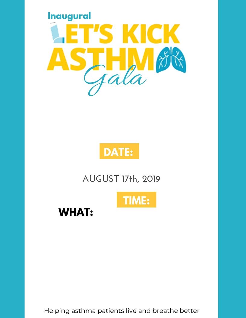 Let's Kick Asthma 2nd Annual Benefit Gala