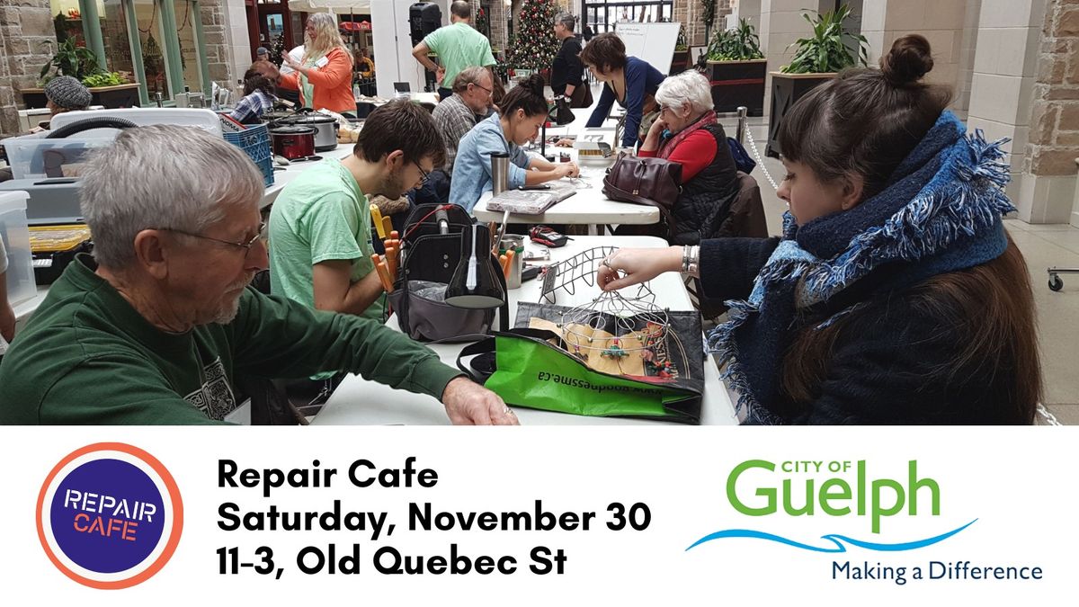 November Repair Cafe