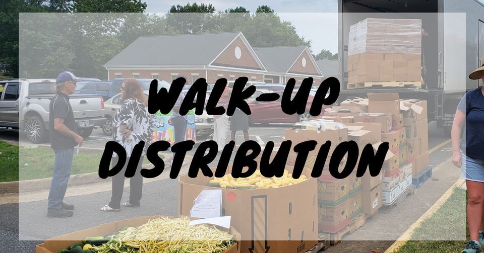 Walk-Up Distribution @ Fredericksburg Social Services