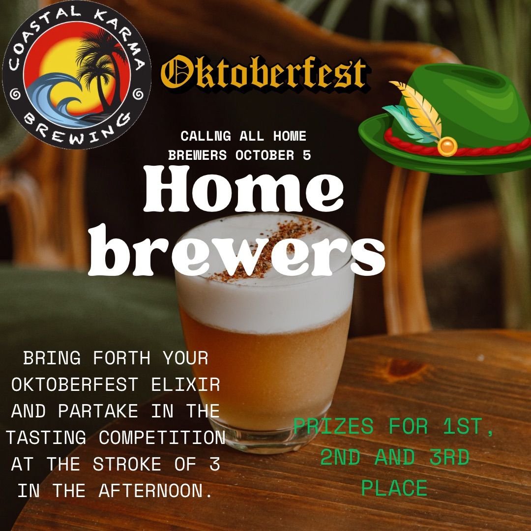 Home brew contest during Oktoberfest