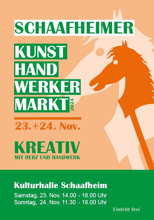 Kunsthandwerkermarkt "Kreativ mit Herz und Handwerk"