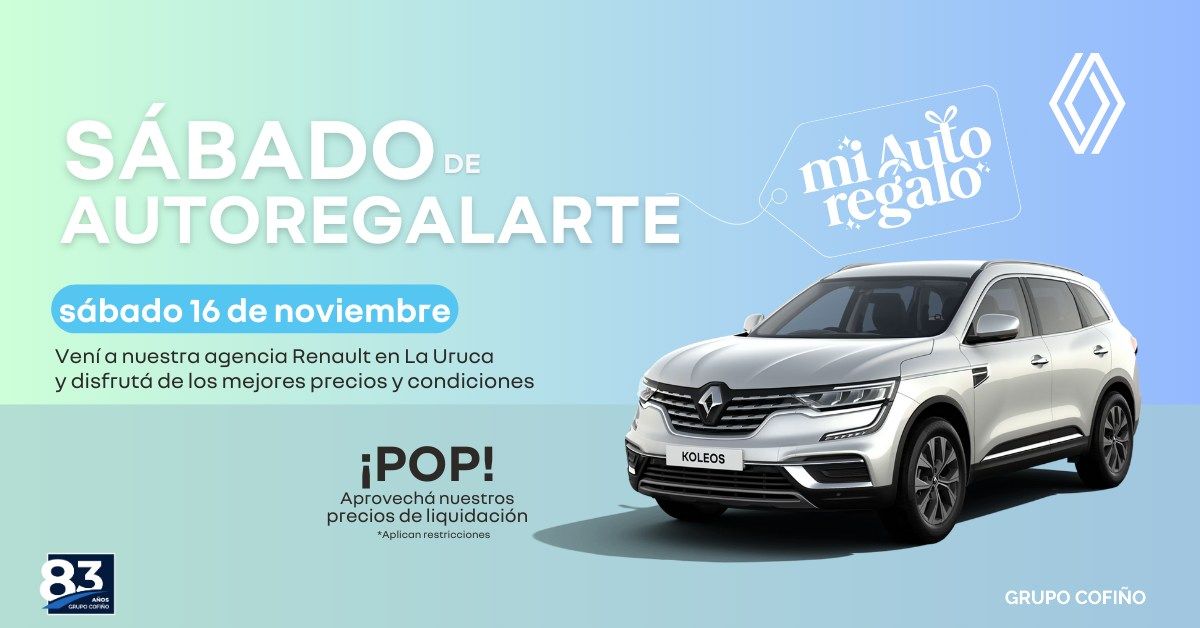 S\u00e1bado de Auto Regalarte un Renault | Agencia Renault 